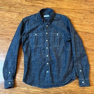 Spier and Mackay rinse wash chambray shirt
